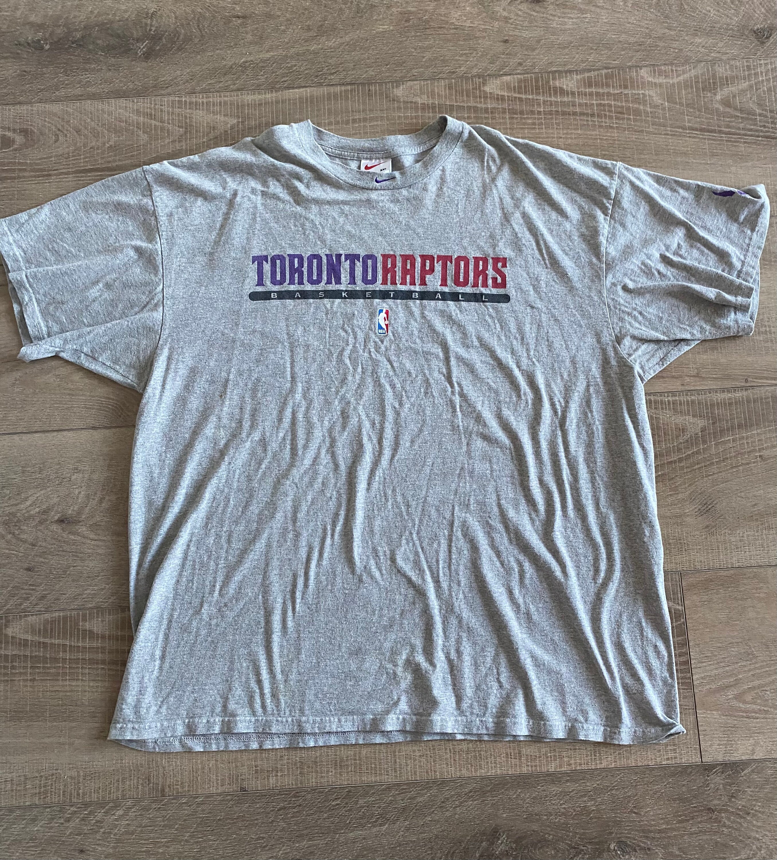 Vintage Toronto Raptors Nike Basketball Shirt XXL 90's NBA
