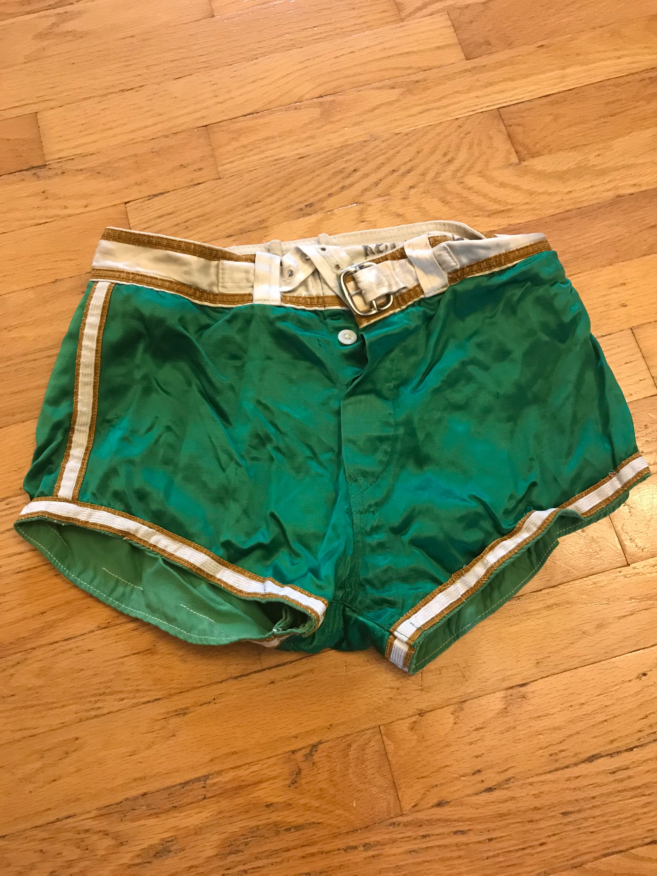 Vintage Notre Dame Fighting Irish basketball shorts 1950s Etsy