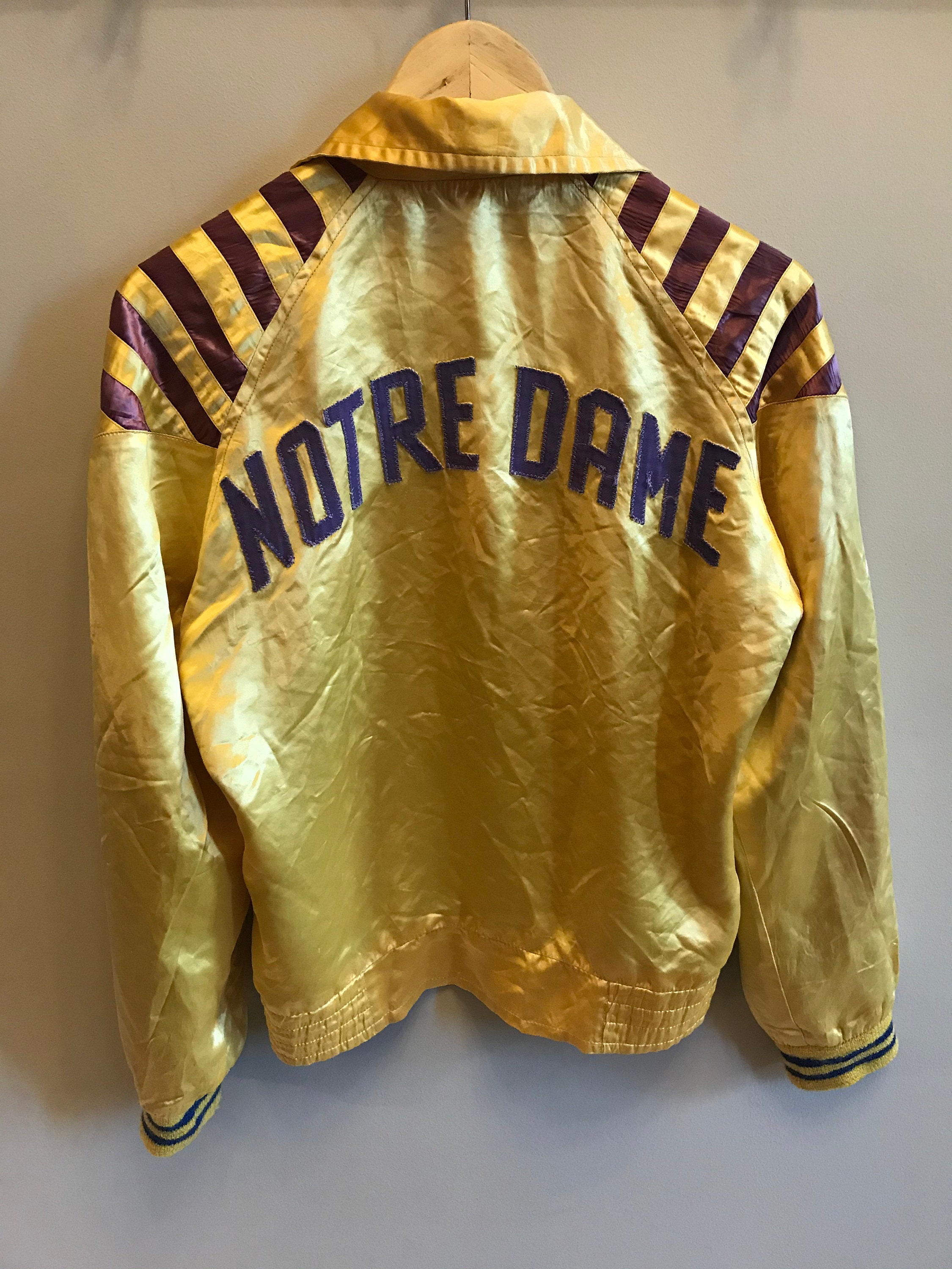 Vintage Notre Dame Fighting Irish high school varsity jacket | Etsy