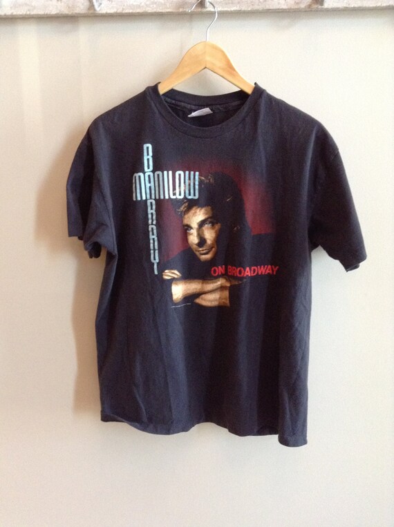 Vintage Barry Manilow 1989 On Broadway concert shirt XL | Etsy