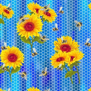Grosgrain Ribbon Sunflowers Flower Garden Daisy Patchwork Quilt Sewing 7/8" Grosgrain Ribbon Sunflowers Flower Garden Daisy Patchwork Quilt Sewing 7/8"