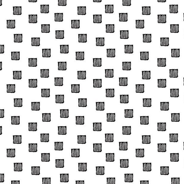 Black and White Squares Fabric, Riley Blake Mad Masquerade C11962 White, J Wecker Frisch, Checked Quilt Fabric, 100% Cotton