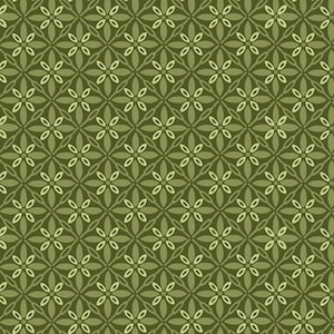 oneOone Cotton Cambric Olive Green Fabric Leaves Diy Clothing Quilting  Fabric Print Fabric By Yard 56 Inch Wide-LV 