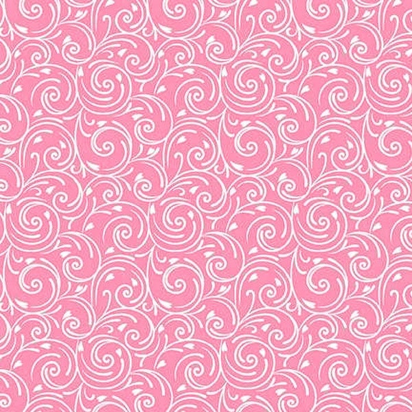 Pink White Fabric Etsy