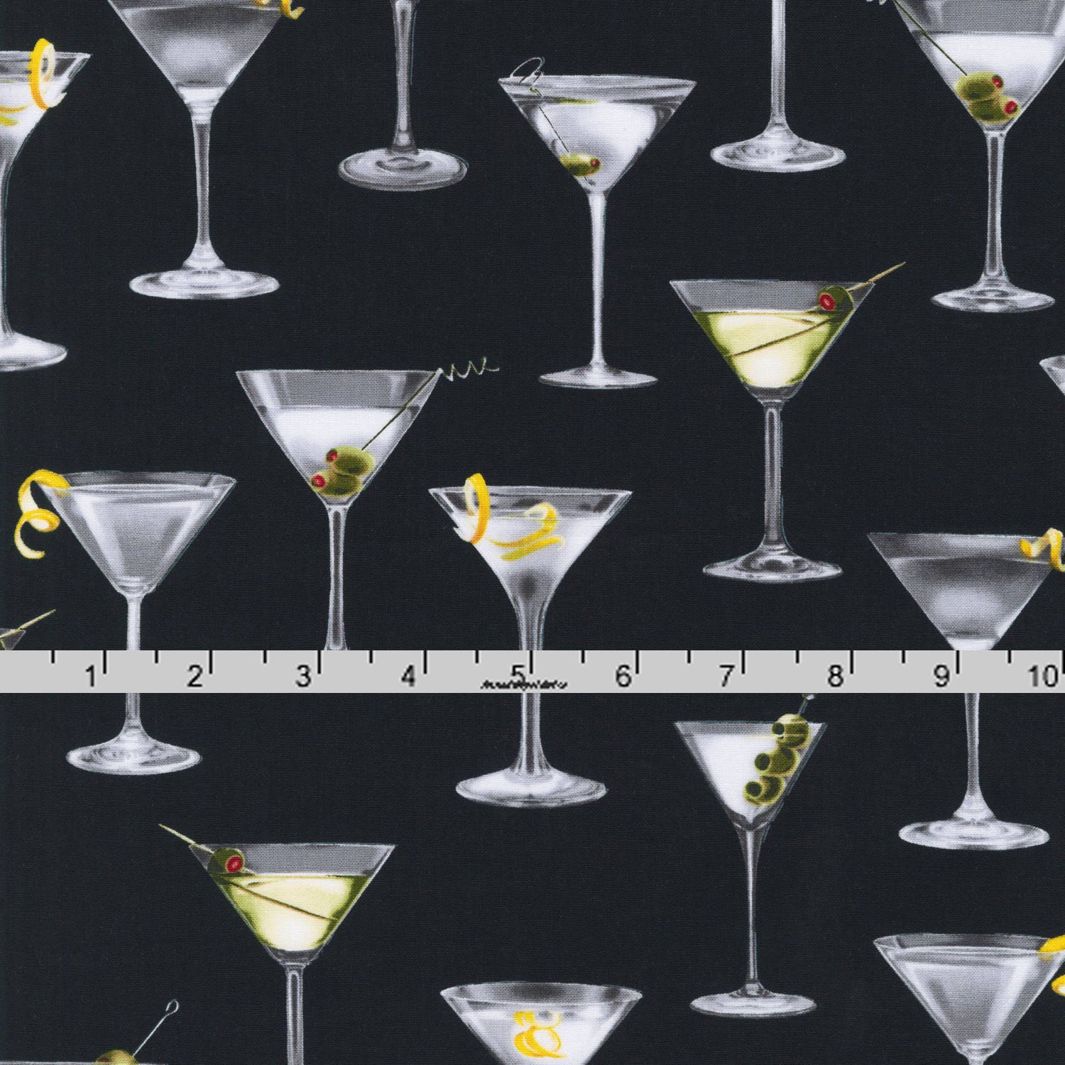 Martini Fabric Martini Quilt Fabric Robert Kaufman Cheers Etsy