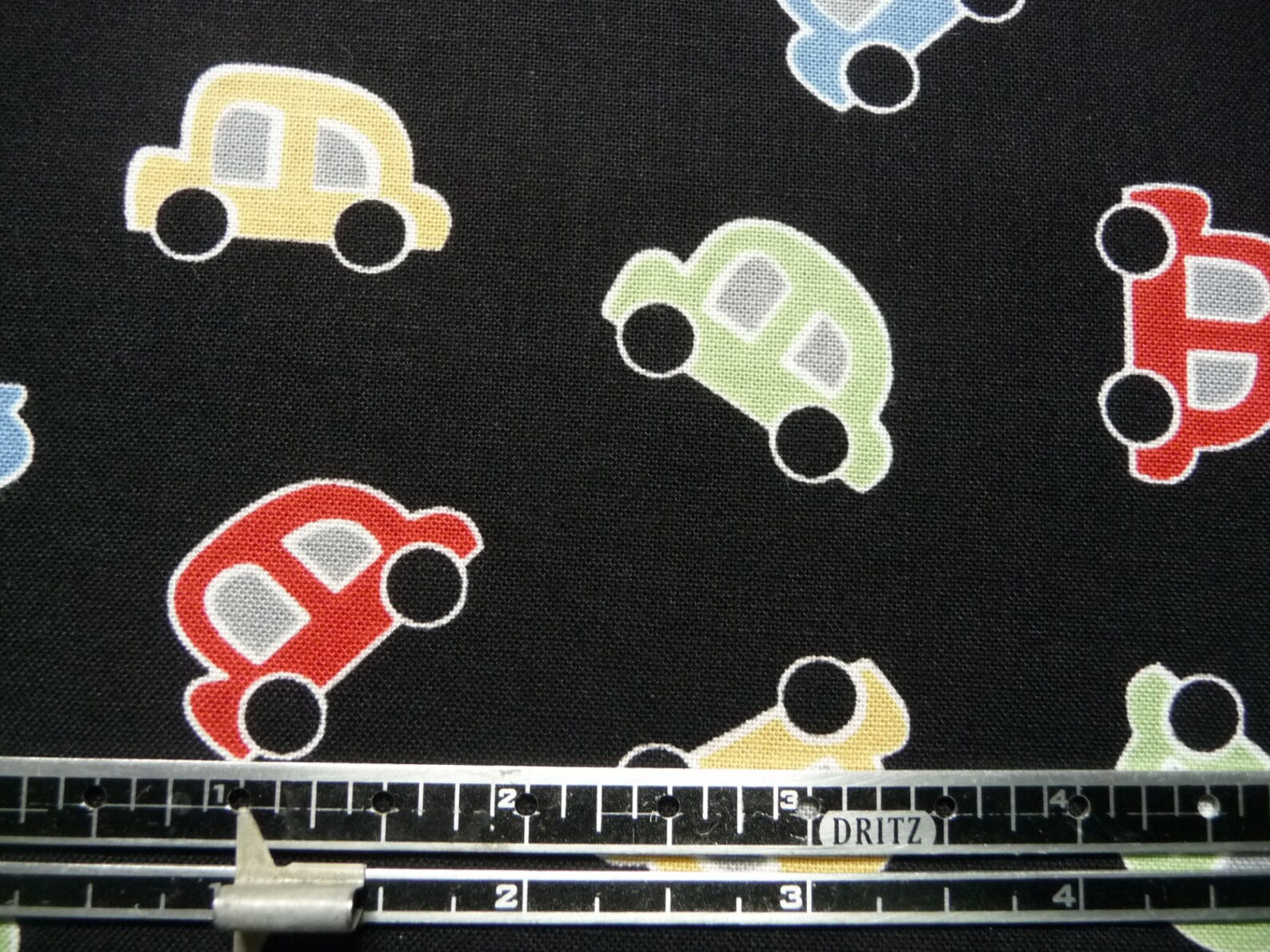 Retro Car Quilt Fabric Red Rooster 24305 Vintage Play Etsy