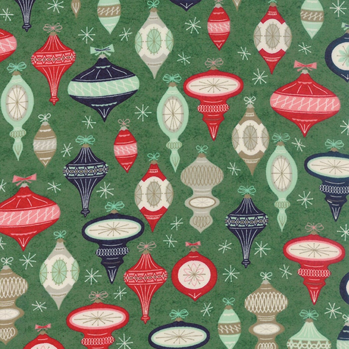 Clearance Sale Poly Cotton Fabric by the Yard Pine Cone Christmas Mood in  Black and Red 1 Meter / 1.09 Yards 50cm/19.68inches 