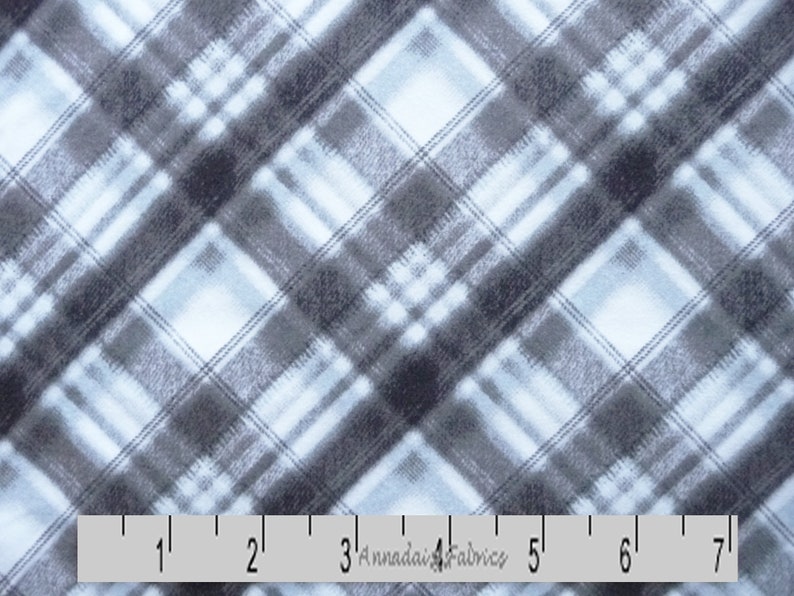 Lumberjack Flannel Black /& Gray Plaid Flannel Kanvas Studio Into The Woods CF 8491F 11 Taupe Diagonal Plaid Quilt Flannel by the Yard
