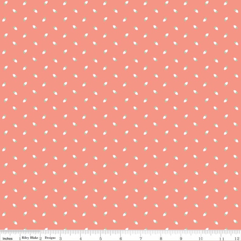 Fat Quarter Witch Hazel Web Orange Halloween Quilting Fabric Riley Blake C3932