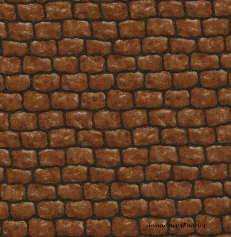 Brick Landscape Fabric Moda 15638 18 Modascapes Bricks Red - Stone Wall Cotton Fabric Brick Landscape Fabric Moda 15638 18 Modascapes Bricks Red - Stone Wall Cotton Fabric