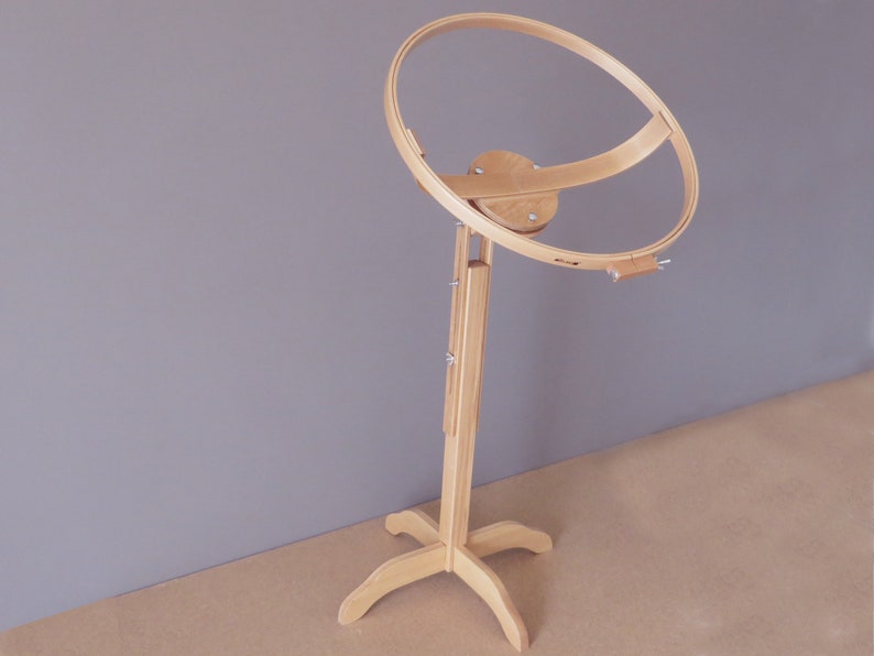 Rotating Quilting Hoop With Stand Adujstable Stand Etsy