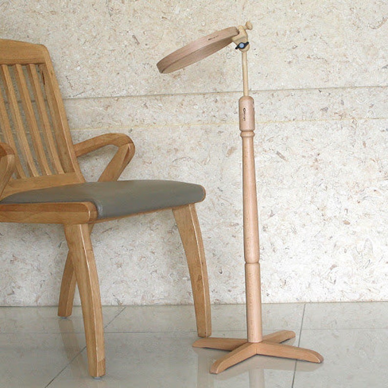 Nurge Embroidery Floor Stand Embroidery Hoop Holder Seat Etsy UK