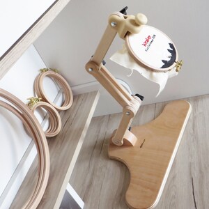 Adjustable Embroidery Table Stand Holder Cross Stitch Tapestry