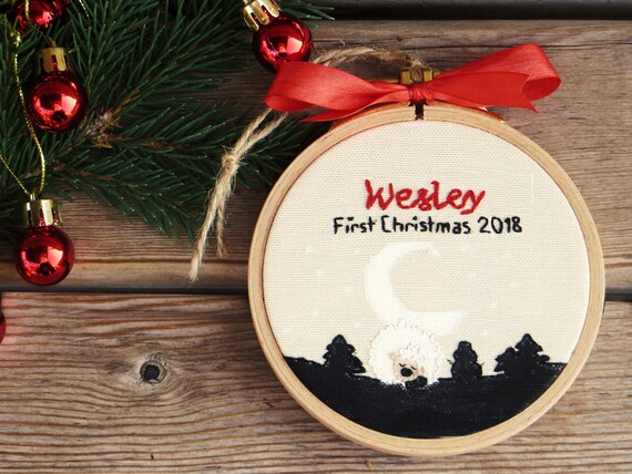 first christmas ornament 2018