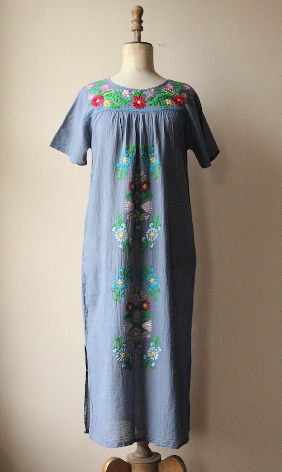white christmas dresses Thai Cotton 3/4 Sleeve Dress White White / Small/Medium