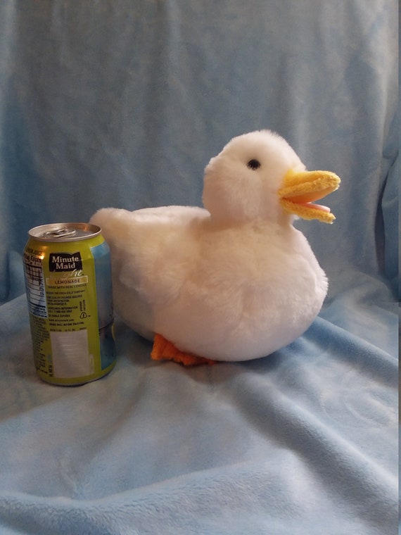 white duck plush