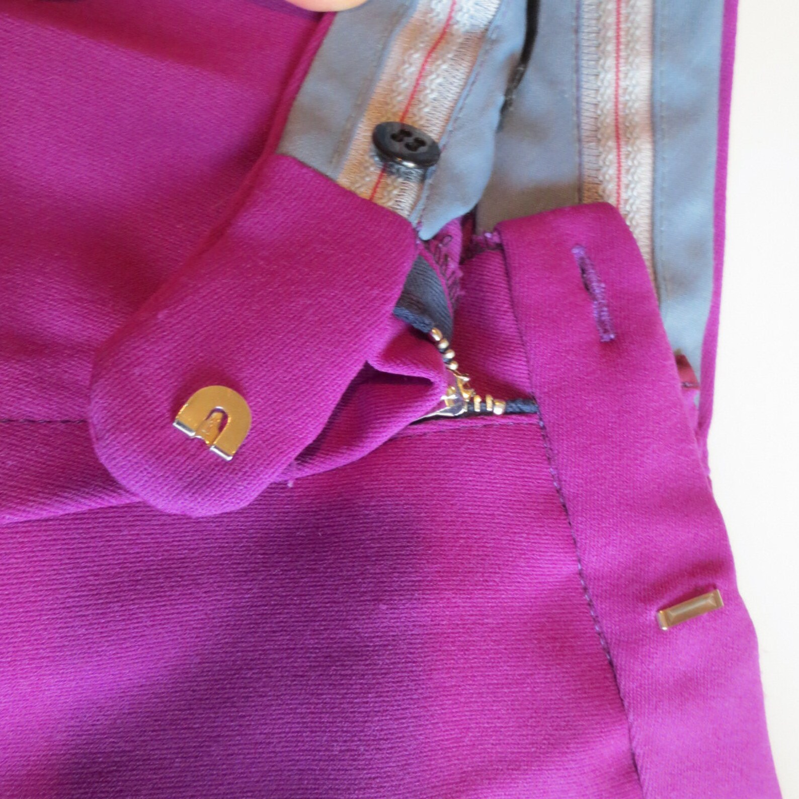 80's Magenta Skitique Ski Pants | Etsy