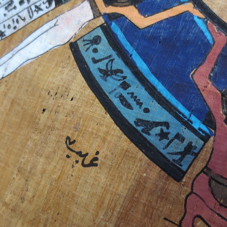 ancient-egyptian-astrological-calendar-hand-painted-on-papyrus-etsy