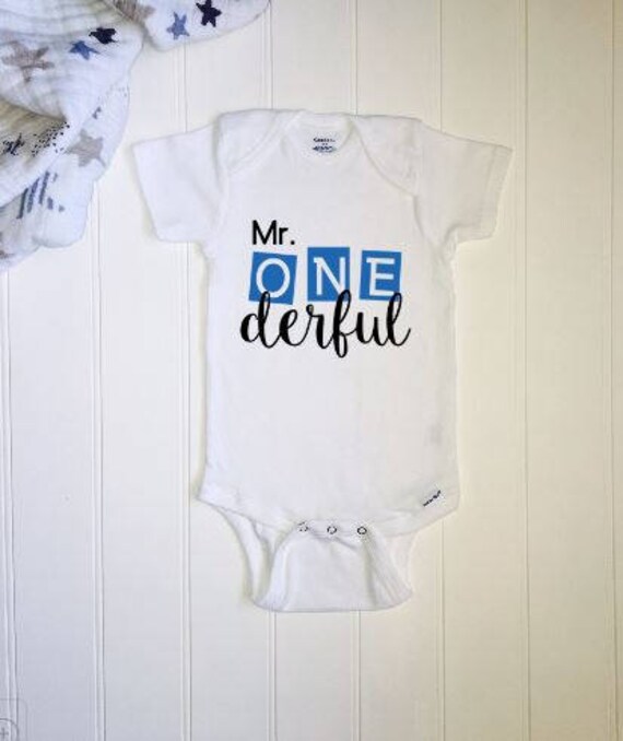 mr onederful onesie
