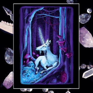 Unicorn - 8.5x11 Art Print