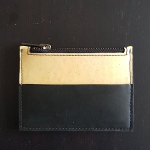 Porte cartes en tissu de la forêt d'Amazonie, végan