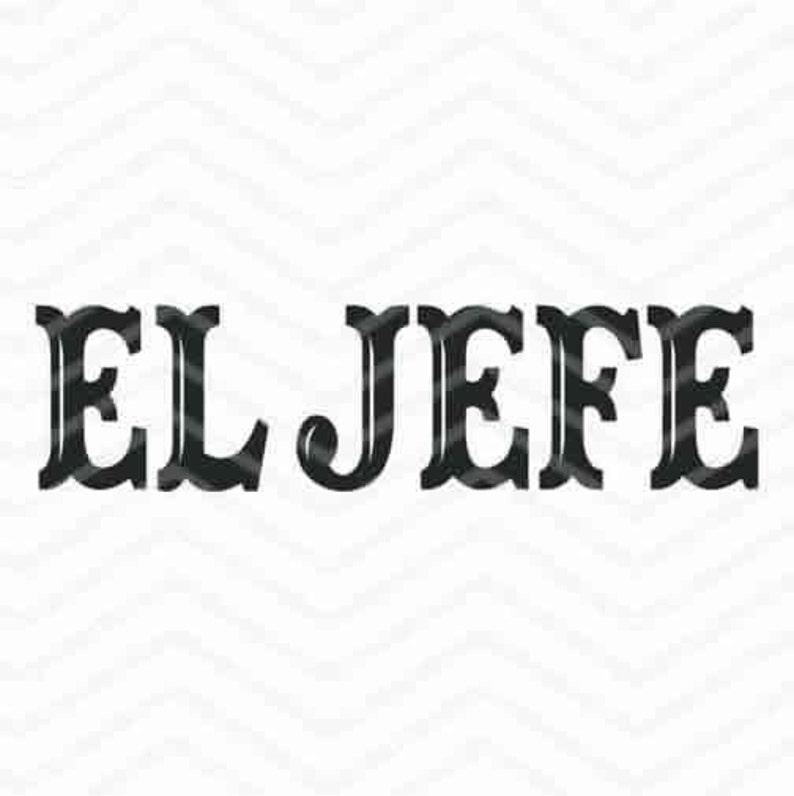 el jefe