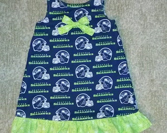 Seahawk Dress / Jumper Sizes 4-6x