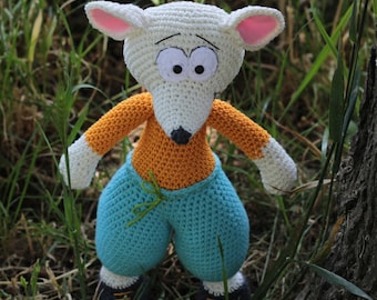 Crochet Mouse Pattern - Amigurumi Toy (PDF Pattern)