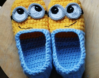 Crochet Pattern Slippers - Adult sizes - PDF FILE with Instant Download