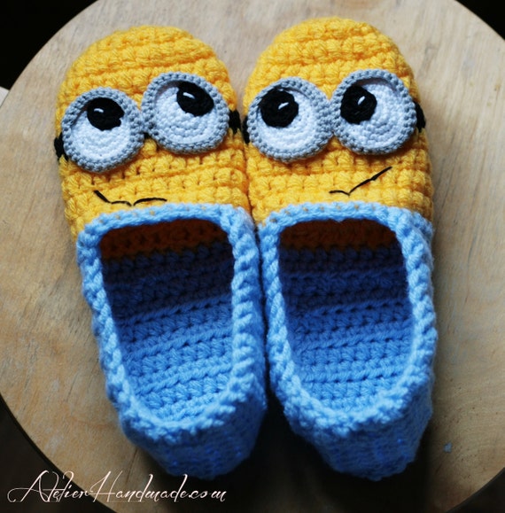 Crochet Pattern Slippers - Adult sizes - PDF FILE with Instant Download