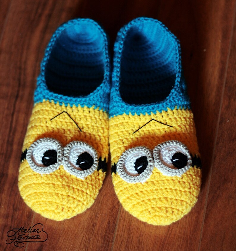 Crochet Pattern Slippers Adult sizes PDF FILE with Instant Download image 4