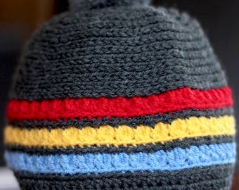 Crochet pattern: „Never forget” beanie. Crochet hat pattern - PDF file in English