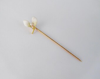 Spilla Con Testa Placcata In Oro Lucido 24 K Da 25 Mm, Ciondoli - Foto 9