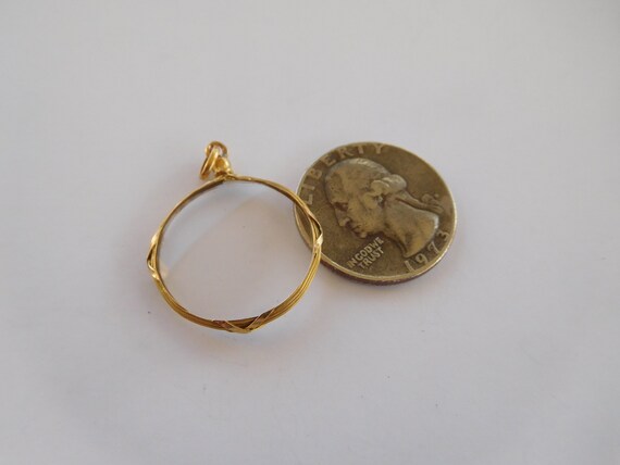 Rare Small Thin French Victorian Edwardian 18K Go… - image 6