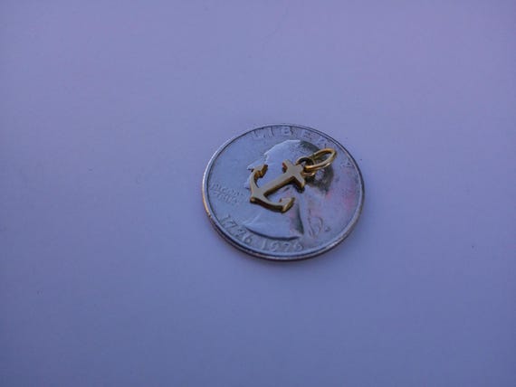 TINY ANCHOR Rare Authentic Edwardian 1910 Tiny 14… - image 13