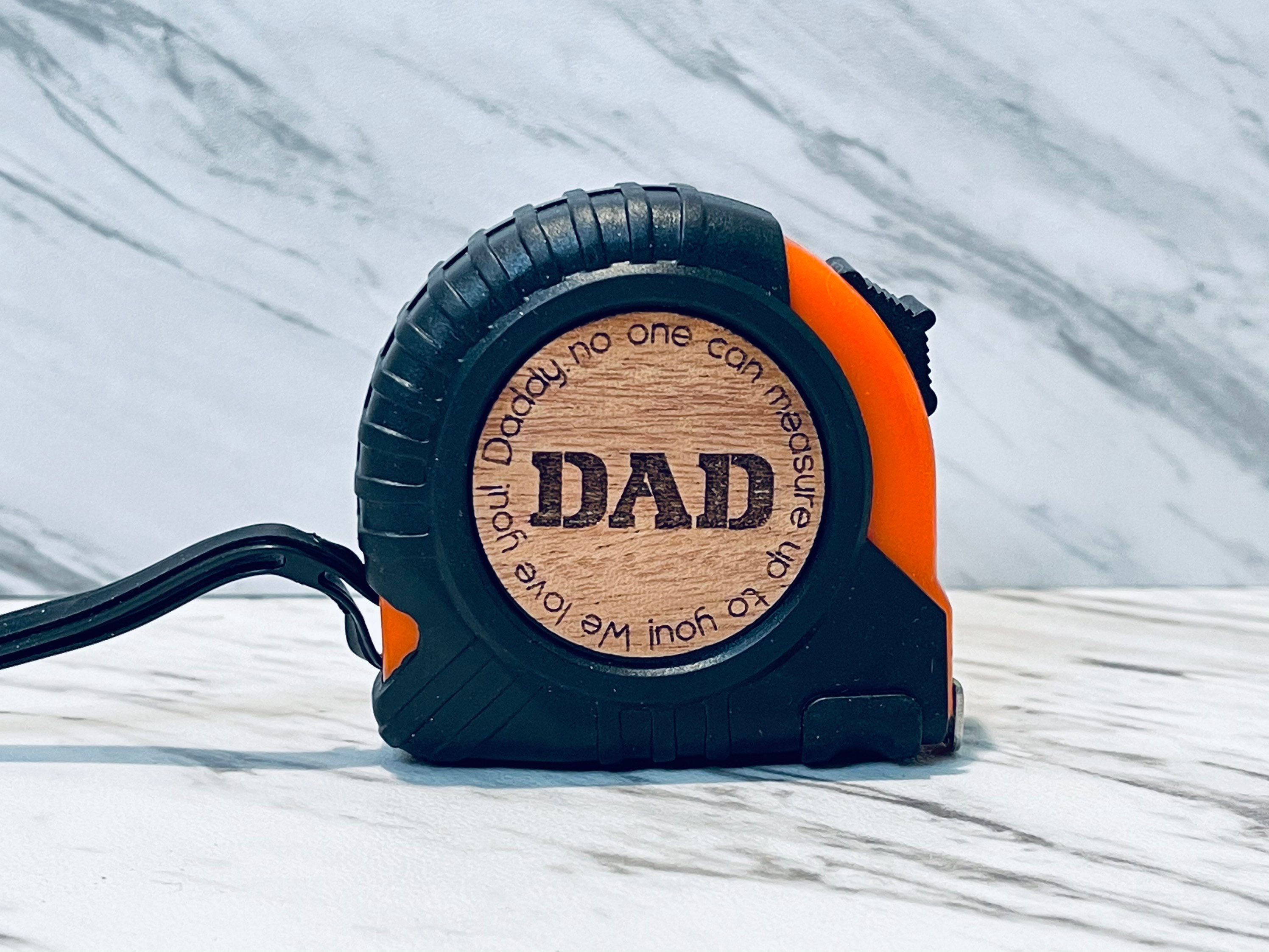 Measuring Tape Dad Measuring Tape Fathers Day Gift Tool Etsy UK