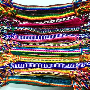 Inca Fabric Friendship Bracelet,  Perfect for Birthday or Friendship Day Gifts