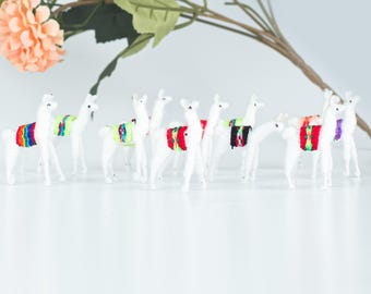 Handmade Mini Llama Party Favors, Adorable Wedding Decorations & Supplies, Perfect for Themed Parties, Unique Wedding Gifts