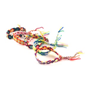 Ethnic Woven Friendship Bracelet, Assorted Colors Handmade, Valentine's Day Gift For Her, Unique Cultural Present image 5