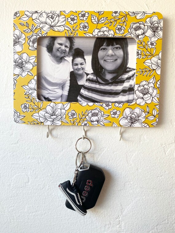 Picture Frame Key Holder Key Organizer. Etsy