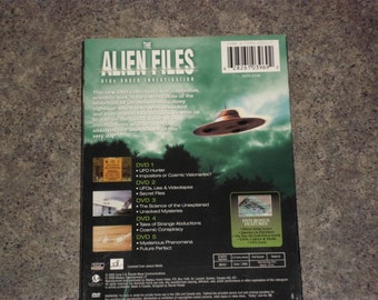 Vintage 90s DVD - Alien Files - UFO Videos - 5 Disc Box Set