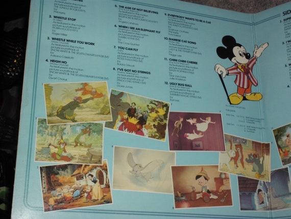 Fremkald Søjle lide Vintage Vinyl Record LP the Greatest Hits of Walt Disney - Etsy