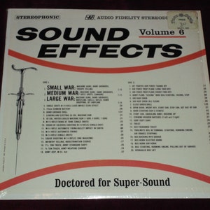 Ghostly Sounds Effects Lp Power Records 8145