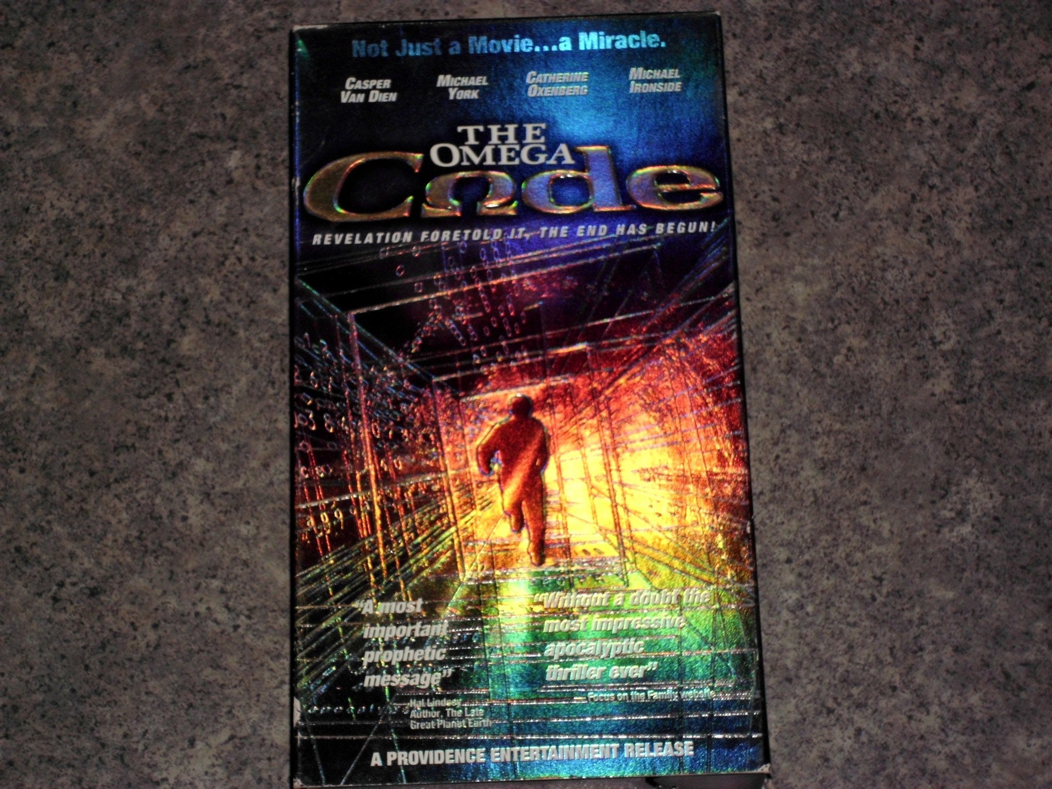 Vintage VHS Movie the Omega Code Revelation Foretold Etsy