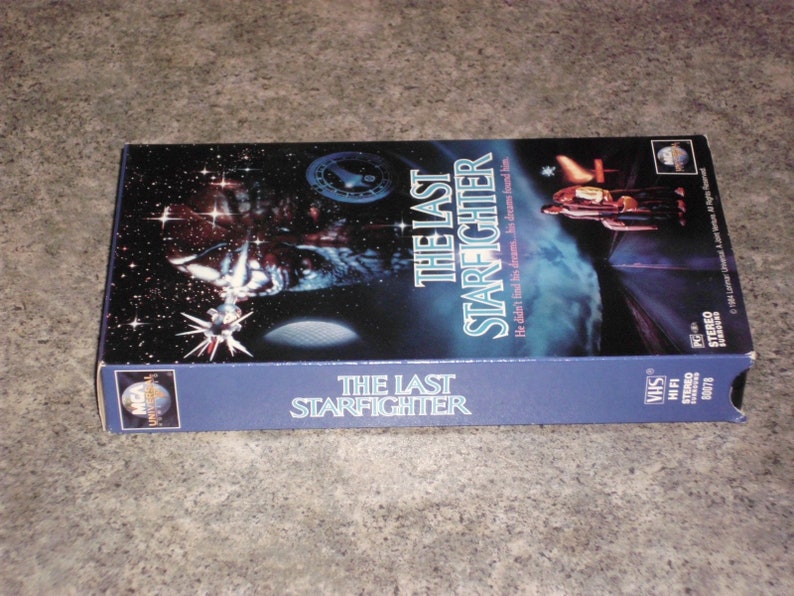 Vintage 1995 VHS The Last Starfighter Universal Etsy