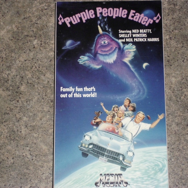 Purple People Eater Etsy