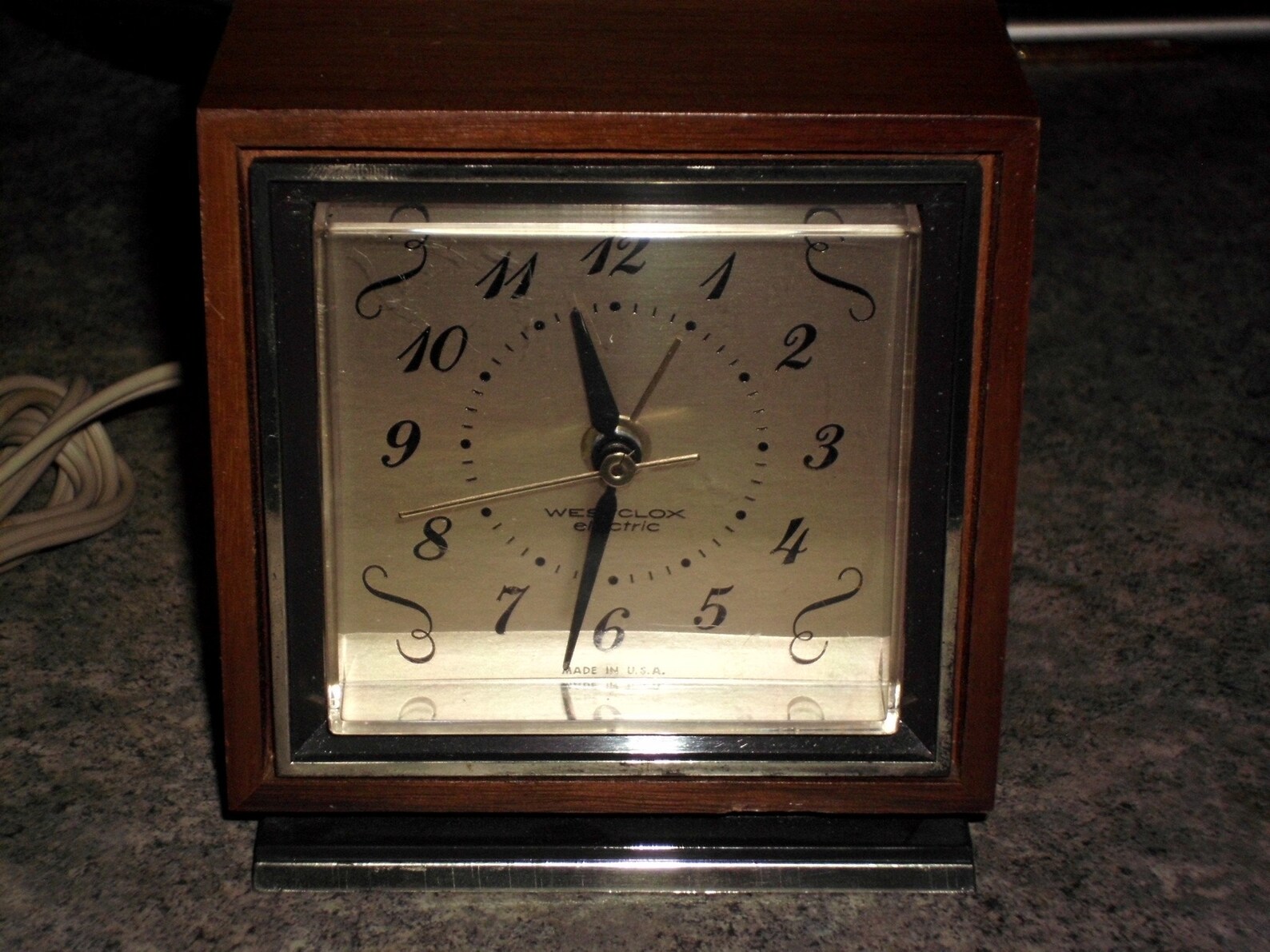 Vintage 70s Westclox Alarm Clock USA Etsy