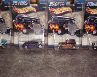 hotwheels Cruisin' 若き America 4台セット ホットウィール