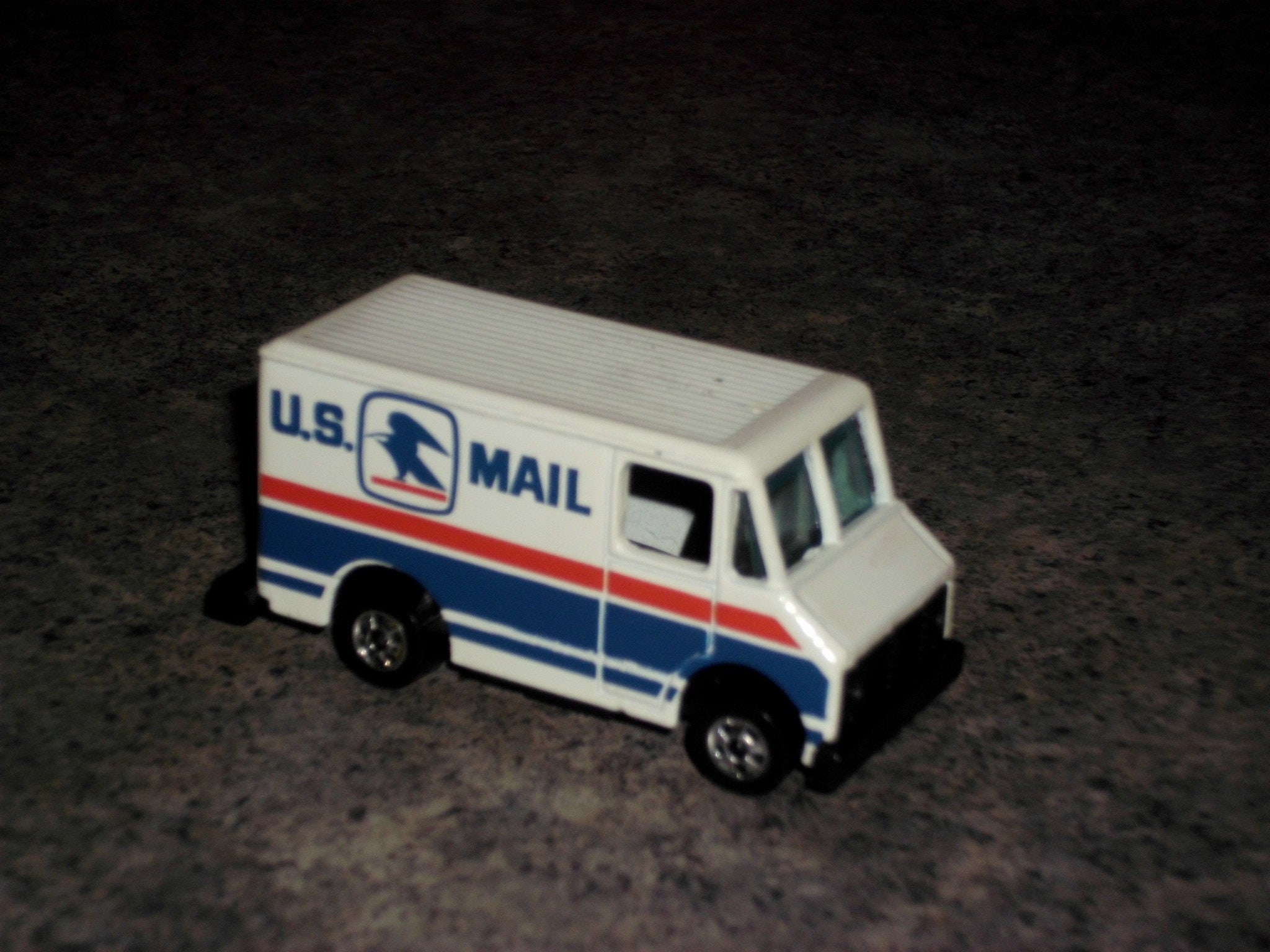 Vintage 80s Hot Wheels Letter Getter US Mail Truck Etsy