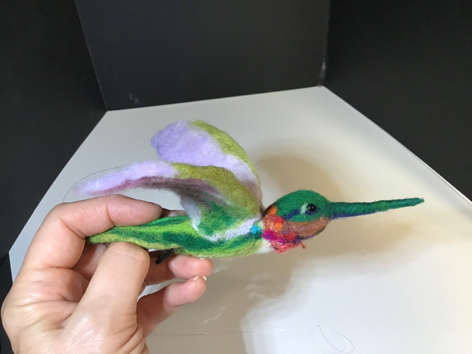 Needle Felted Hummingbird Etsy
